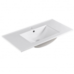 Ensuite 600 Ceramic Basin-Top
